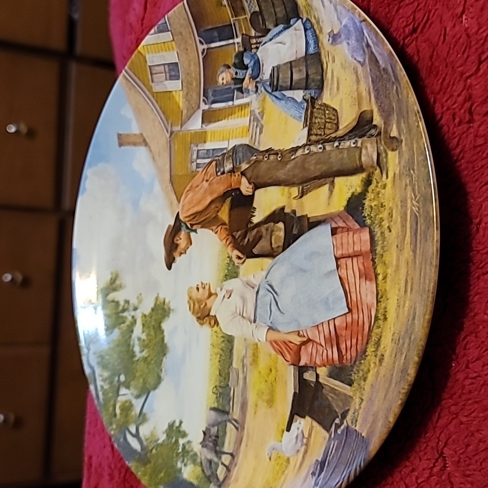 OKLAHOMA! Oh What A Beautiful Morning Mort Kunstler Knowles Collector Plate